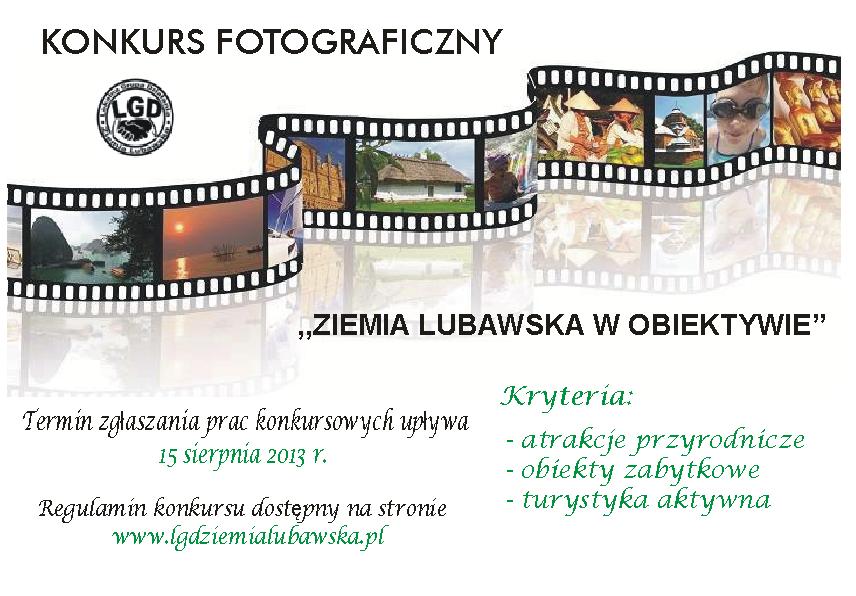 Konkurs fotograficzny „Ziemia Lubawska w obiektywie”